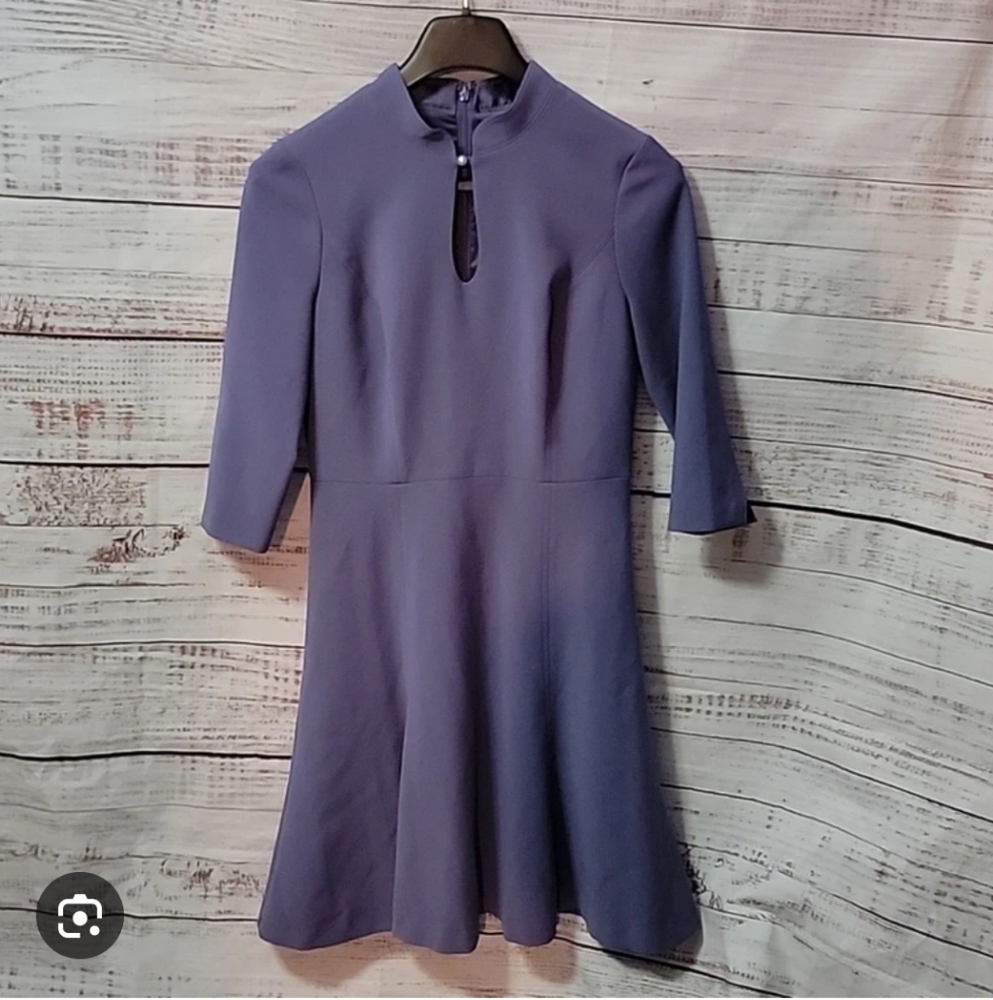 Elegant Purple Women's Dress